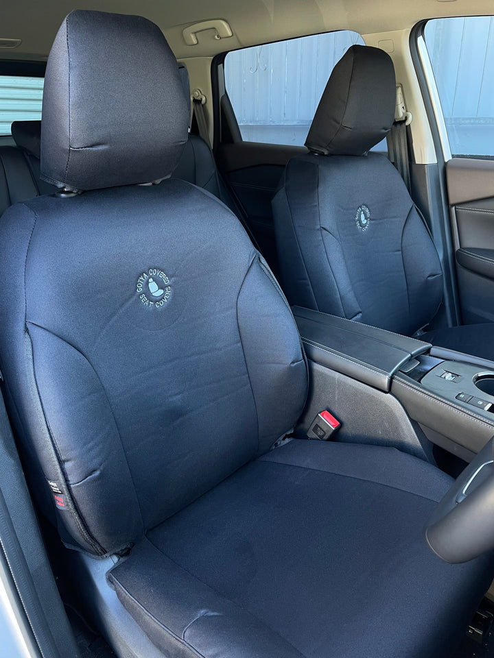 black denim xtrail seat covers