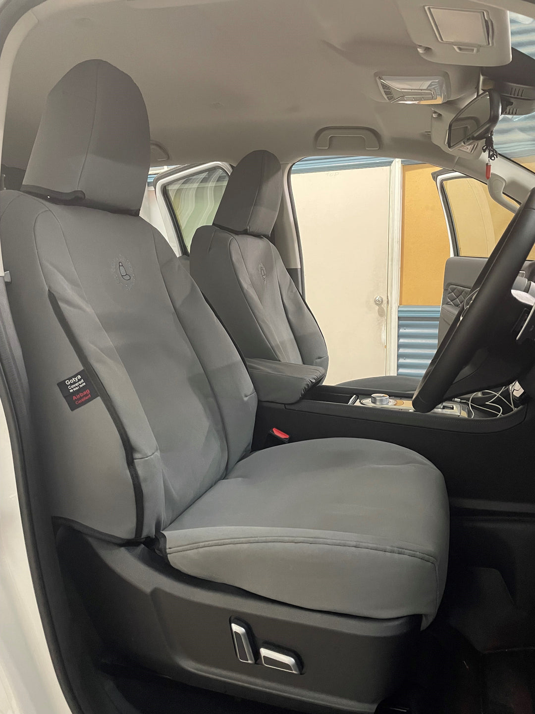 gwm cannon x dual cab canvas seat 
covers