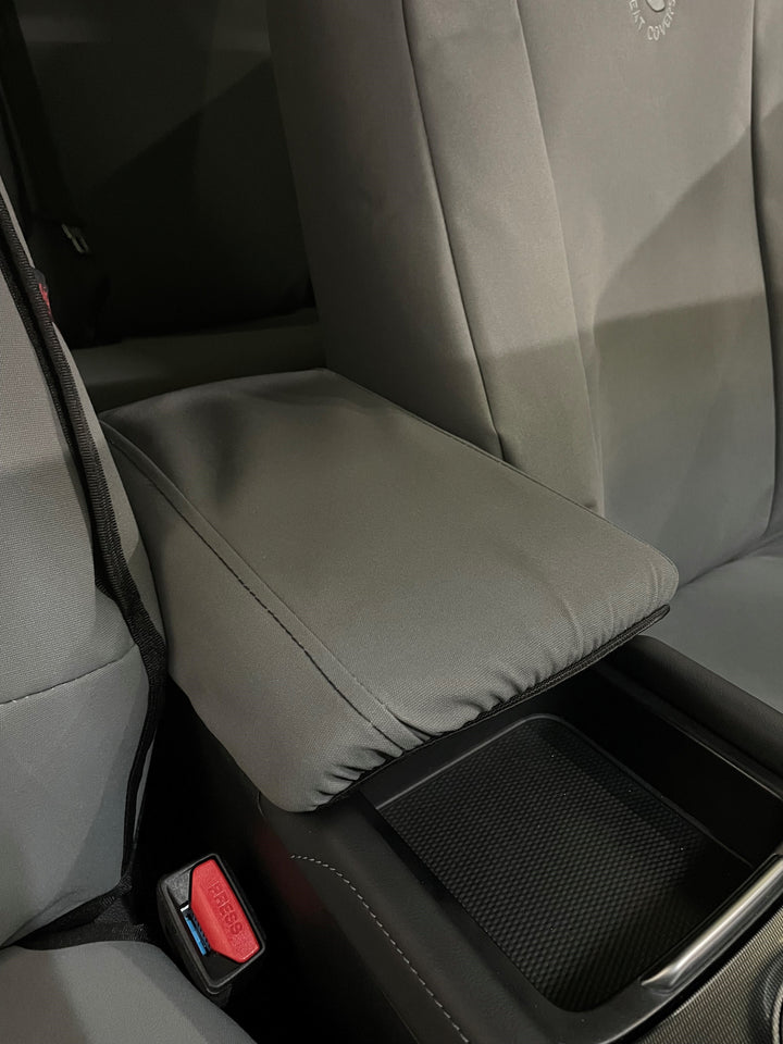 gwm cannon x dual cab centre console cover grey canvas