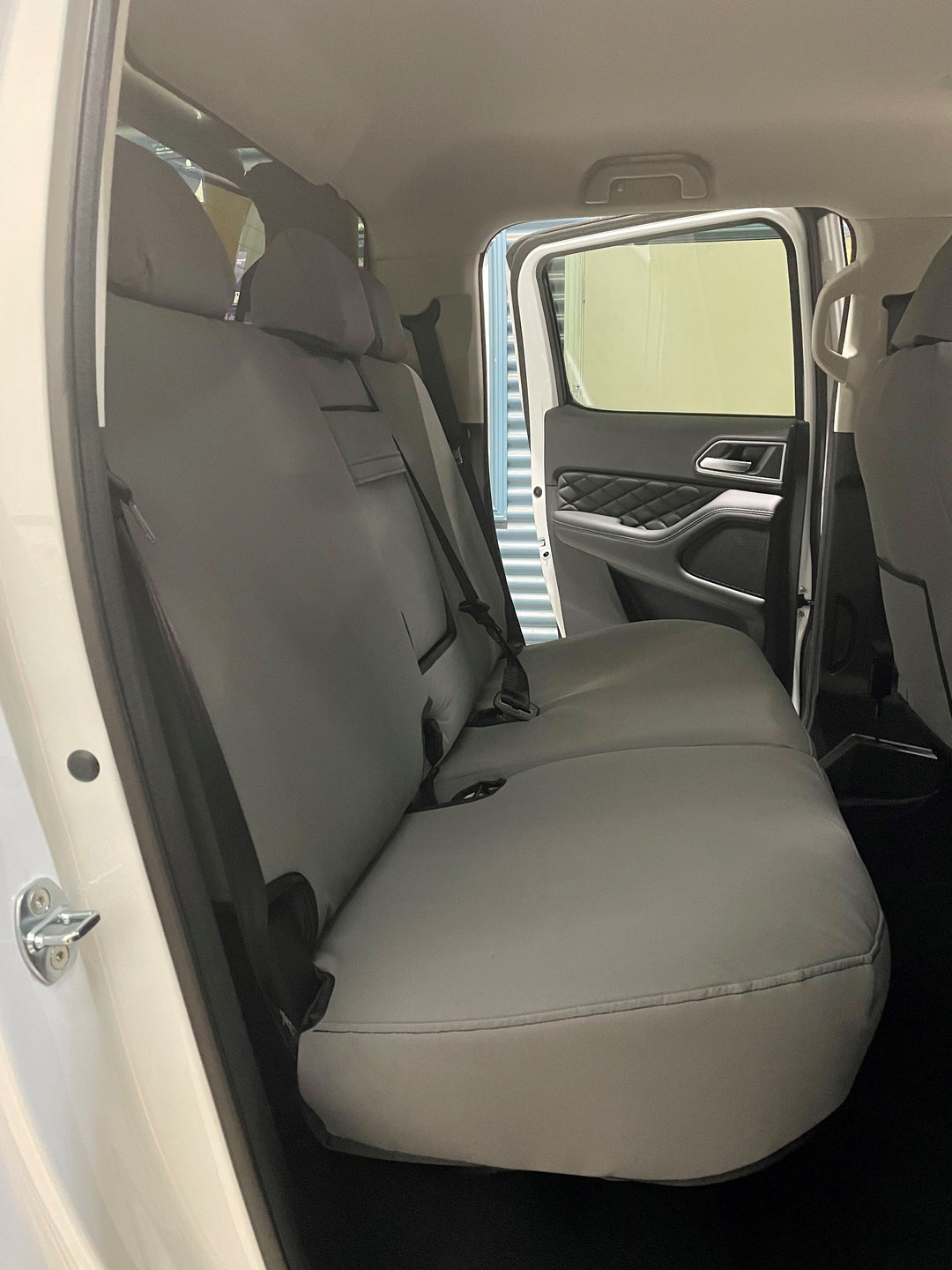 gwm cannon x dual cab rear canvas seat covers