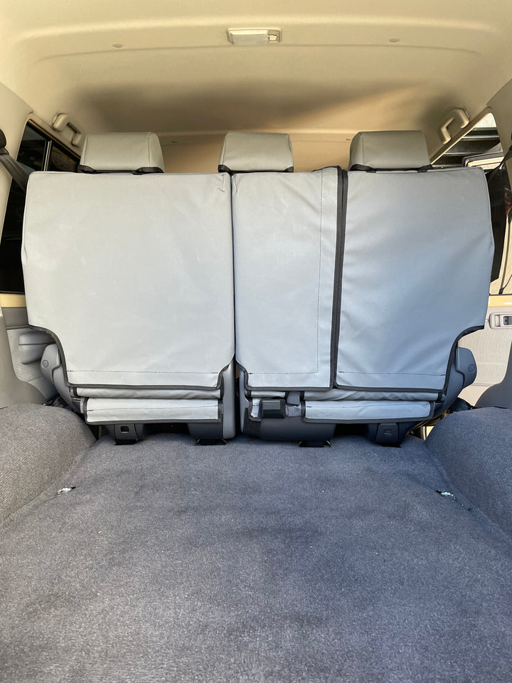 lc76 series back of rear canvas seatcovers