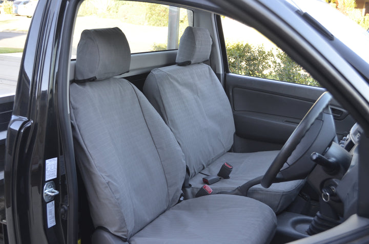 TOYOTA HILUX 4X2 SR SINGLE CAB CANVAS, DENIM, CAMO SEAT COVERS - 07/2011 - 06/2015