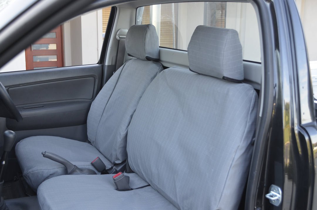 TOYOTA HILUX 4X2 SR SINGLE CAB CANVAS, DENIM, CAMO SEAT COVERS - 07/2011 - 06/2015