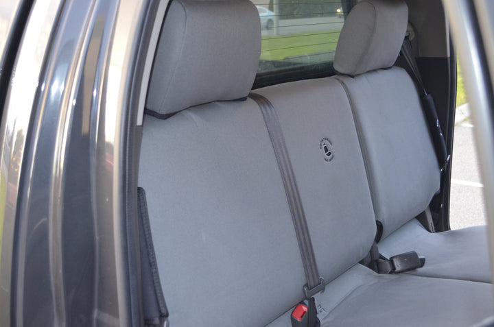 NISSAN NAVARA D40 RX SERIES 4 DUAL CAB CANVAS, DENIM, CAMO SEAT COVERS - 03/2009 - 02/2015