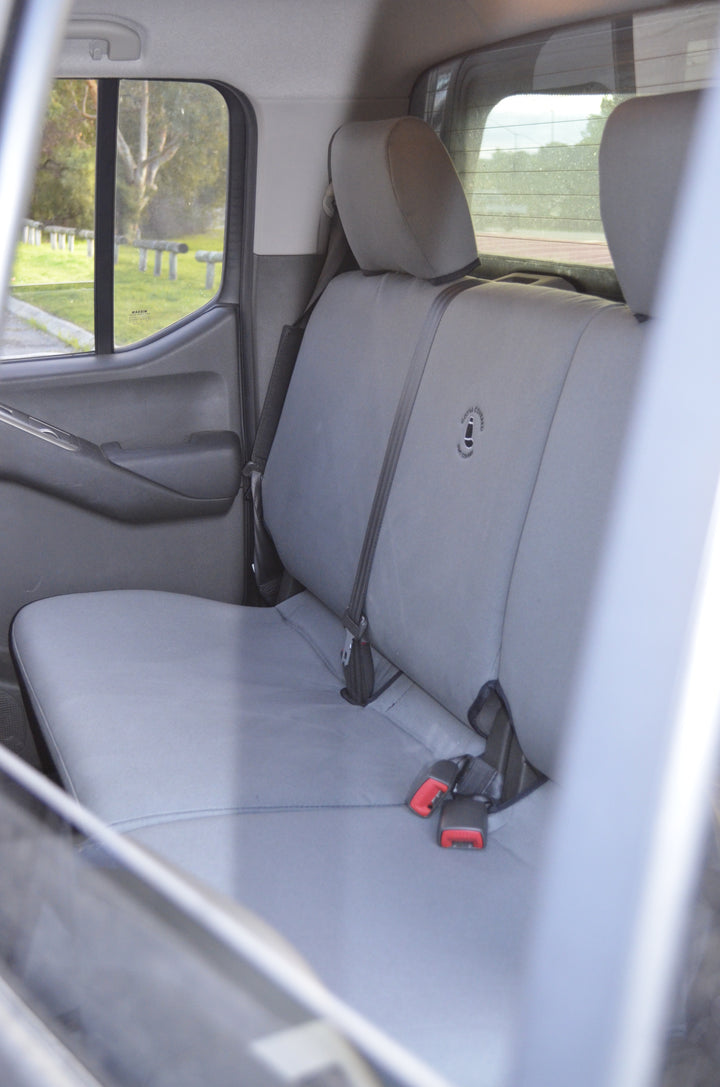 NISSAN NAVARA D40 RX SERIES 4 DUAL CAB CANVAS, DENIM, CAMO SEAT COVERS - 03/2009 - 02/2015