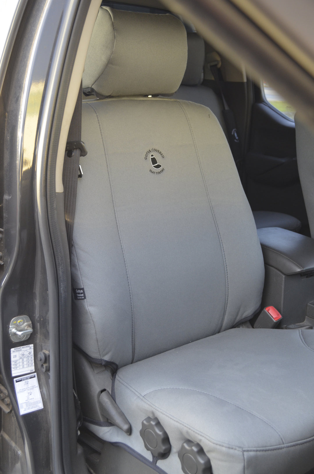 NISSAN NAVARA D40 ST SERIES 6 (SPANISH BUILT) CANVAS, DENIM, CAMO SEAT COVERS - 11/2011 - 02/2015