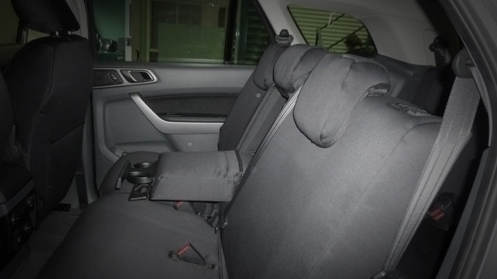 FORD EVEREST AMBIENTE & TREND WAGON CANVAS, DENIM, CAMO SEAT COVERS - 06/2015 - APPROX 07/2022