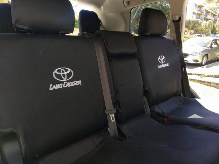 TOYOTA LANDCRUISER 200 SERIES GXL/GX WAGON CANVAS, DENIM, CAMO SEAT COVERS. GXL 07/2009+ AND GX 11/2011+