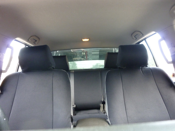 NISSAN NAVARA D40 RX SERIES 4 DUAL CAB CANVAS, DENIM, CAMO SEAT COVERS - 03/2009 - 02/2015