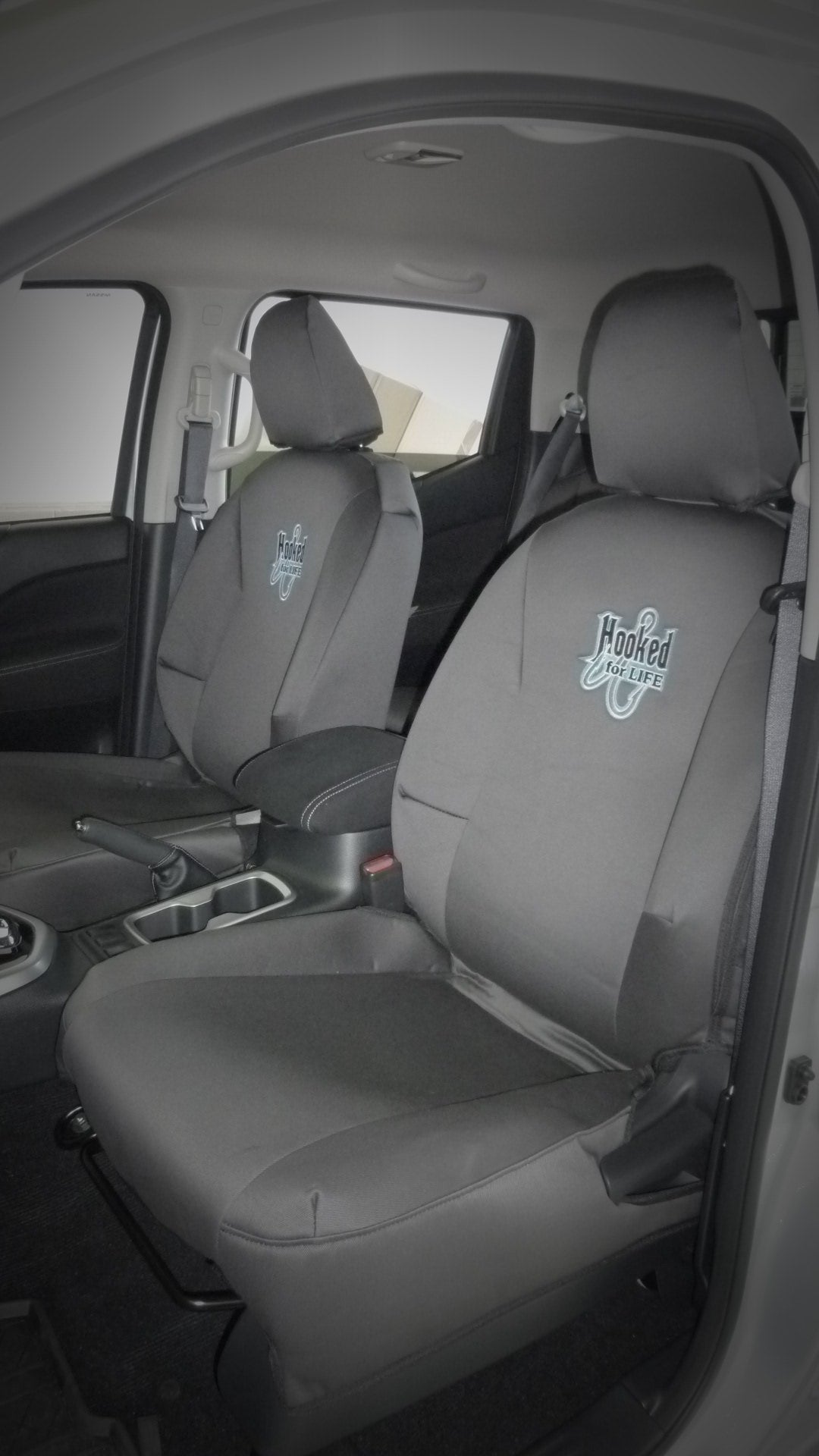 NISSAN NAVARA D23 NP300 RX & DX SINGLE CAB CANVAS SEAT COVERS - 03/2015 - 12/2020