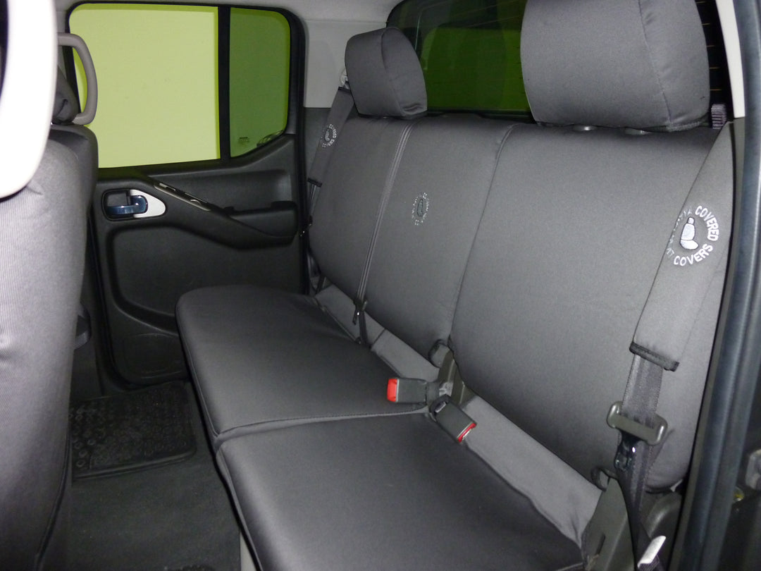 NISSAN NAVARA D40 ST SERIES 6 (SPANISH BUILT) CANVAS, DENIM, CAMO SEAT COVERS - 11/2011 - 02/2015