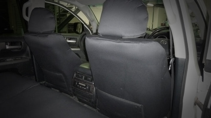 TOYOTA LANDCRUISER 200 SERIES GXL/GX WAGON CANVAS, DENIM, CAMO SEAT COVERS. GXL 07/2009+ AND GX 11/2011+