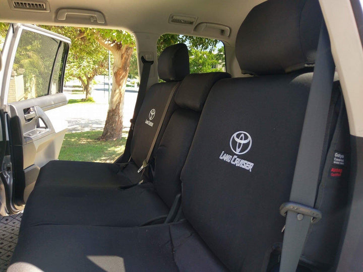 TOYOTA LANDCRUISER 200 SERIES VX WAGON CANVAS, DENIM, CAMO SEAT COVERS - 09/2007 - 09/2015