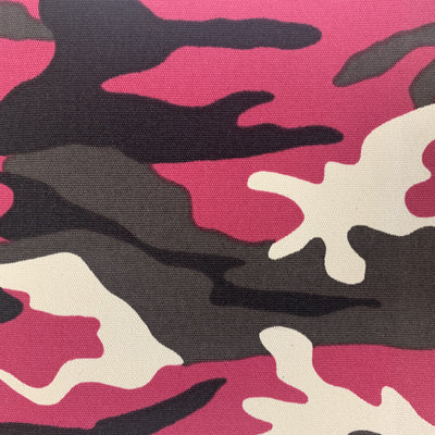 Pink Camo Fabric Sample