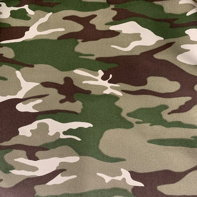 Green Camo Fabric Sample